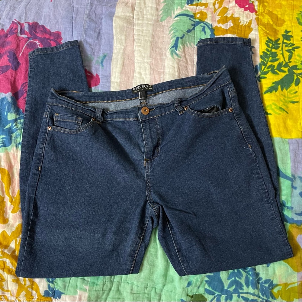 Forever 21 Dark Blue Women’s Skinny Jeans